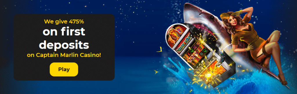 Captain Marlin casino bonus